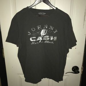 Johnny Cash Man in Black tee